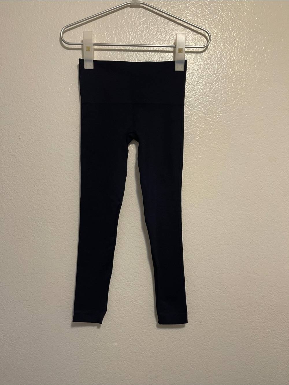 SPANX Black High-Waisted Leggings – XS/TP